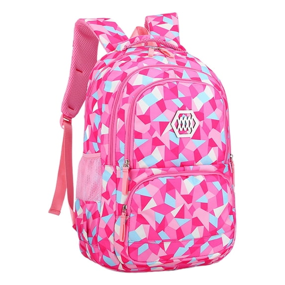 gcong Lightweight School Backpack For With Comfortable Shoulder Straps And Spacious Design Hot Pink