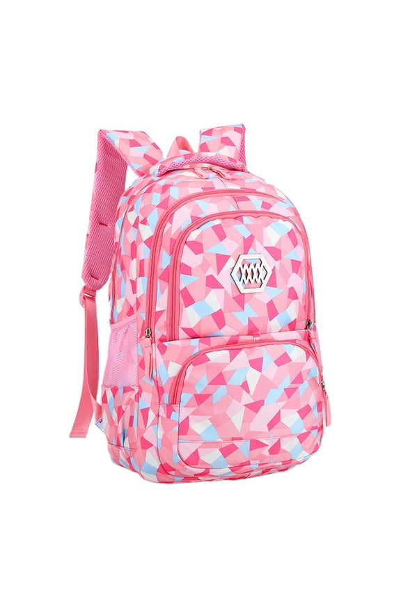 Lightweight School Backpack For With Comfortable Shoulder Straps And Spacious Design Pink