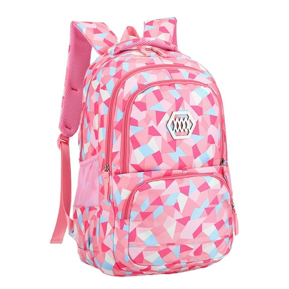 gcong Lightweight School Backpack For With Comfortable Shoulder Straps And Spacious Design Pink