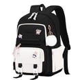 thumbnail image 1 of gcong Lightweight School Backpack With Cute Animal Print And Comfortable Straps For Daily Use Black, 1 of 2