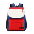 thumbnail image 1 of gcong Lightweight School Bookbag For Comfortable Backpack Travel Study Everyday Use Design Red, 1 of 2