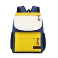 thumbnail image 1 of gcong Lightweight School Bookbag For Comfortable Backpack Travel Study Everyday Use Design Yellow, 1 of 2