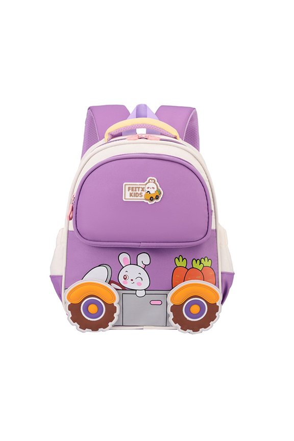 Lightweight School Bookbag For With Comfortable Shoulder Support Backpack Purple