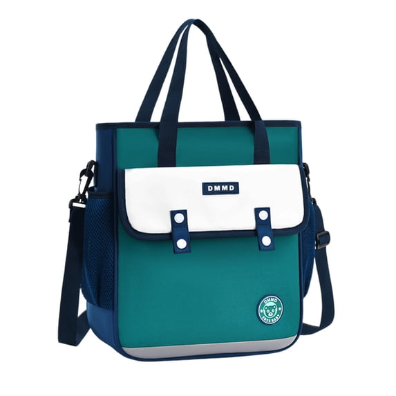 gcong School Backpack Lightweight Bookbag For With Adjustable Shoulder Strap Elementary Middle School Bag Dark Green