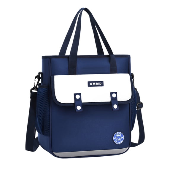 gcong School Backpack Lightweight Bookbag For With Adjustable Shoulder Strap Elementary Middle School Bag Navy