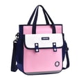 thumbnail image 1 of gcong School Backpack Lightweight Bookbag For With Adjustable Shoulder Strap Elementary Middle School Bag Pink, 1 of 3