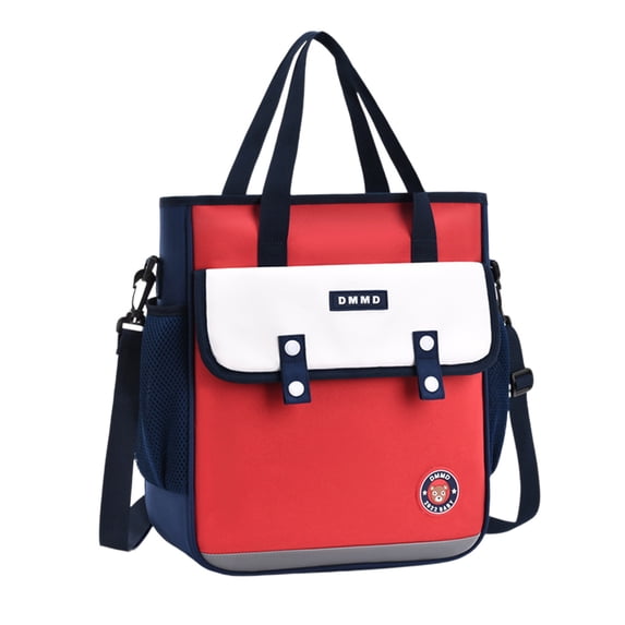 gcong School Backpack Lightweight Bookbag For With Adjustable Shoulder Strap Elementary Middle School Bag Red
