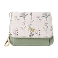 thumbnail image 1 of gcong Slim Floral Card Holder Keychain Wallet for Women Compact Lightweight Functional Fashion Accessory Daily Use, 1 of 3