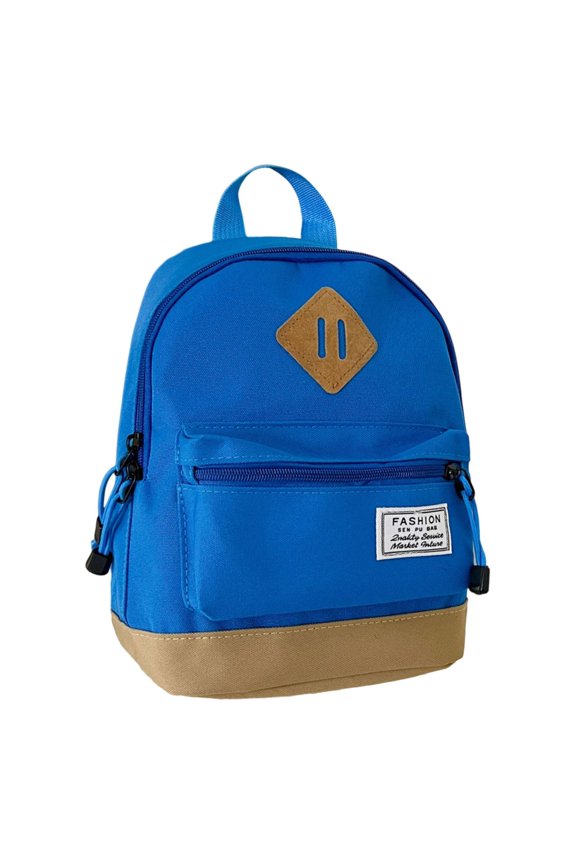 Stylish Backpack For School And Outdoor Adventures With Adorable Cartoon Design Versatile Daily Use For Comfortable Double Shoulder Support Blue