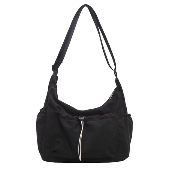 gcong Stylish Nylon Shoulder Bag Spacious Sporty Crossbody Purse Versatile Daily Tote for Women