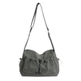 thumbnail image 1 of gcong Stylish Plaid Shoulder Bag Large Capacity Textured Crossbody Purse For Autumn Winter Daily Fashion Tote, 1 of 5