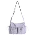 thumbnail image 1 of gcong Stylish Plaid Shoulder Bag Large Capacity Textured Crossbody Purse For Autumn Winter Daily Fashion Tote, 1 of 4