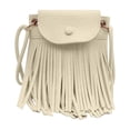 thumbnail image 1 of gcong Stylish Tassel Messenger Crossbody Bag with Decorative Charm for Daily Utility and Use, 1 of 6