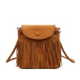 thumbnail image 1 of gcong Trendsetter Messenger Bag Fringe Crossbody Compact Square Design for Daily Commute Use, 1 of 6