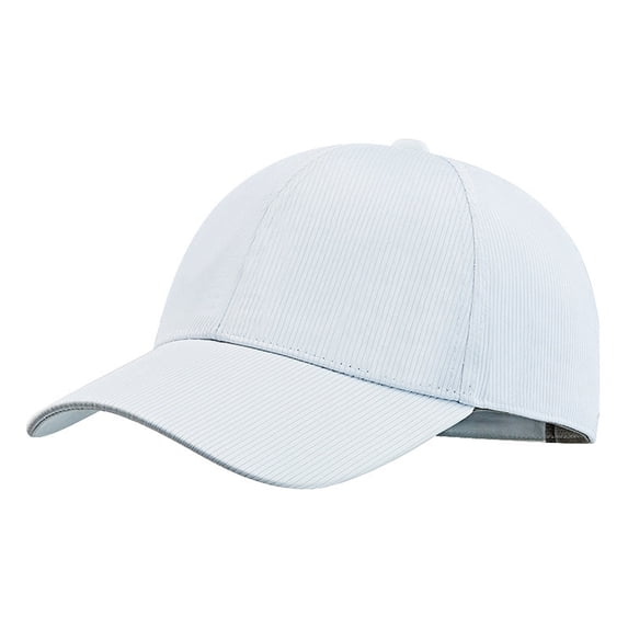 gcong USB Rechargeable Fiber Light Up Baseball Cap Flashing LED Hat For Nightclub Party Festival Events White