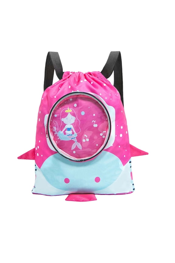 Versatile Sports Backpack with Dry Wet Separation for Swimming Gym Beach Camp Travel and School Activities Pink