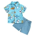 gdxvjhbj Baby Boy Clothes Summer Boy's 2 Piece Outfits Color Block