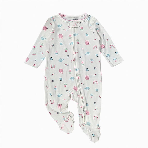 gdxvjhbj Baby Jumpsuit Unisex Baby Hooded Jumpsuit Infant Boy Girl Long Sleeves Romper Fall Winter Spring Outfits 0 3 6 9 12 18 24 Months (White,0-3 Months)