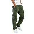 thumbnail image 1 of gdxvjhbj Mens Jeans Relaxed Fit Mens Jeans Mens Casual Fitness Bodybuilding Pocket Skin Full Length Sports Pants Skinny Jeans Men (Green,XXXL), 1 of 7