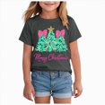 thumbnail image 1 of gdxvjhbj Toddler Christmas Shirt Kids Unisex Vacation Christmas T-Shirt Youth Holiday Crewneck Short Sleeve Funny Graphic Cute Tee(Gray,3-4 Years), 1 of 1