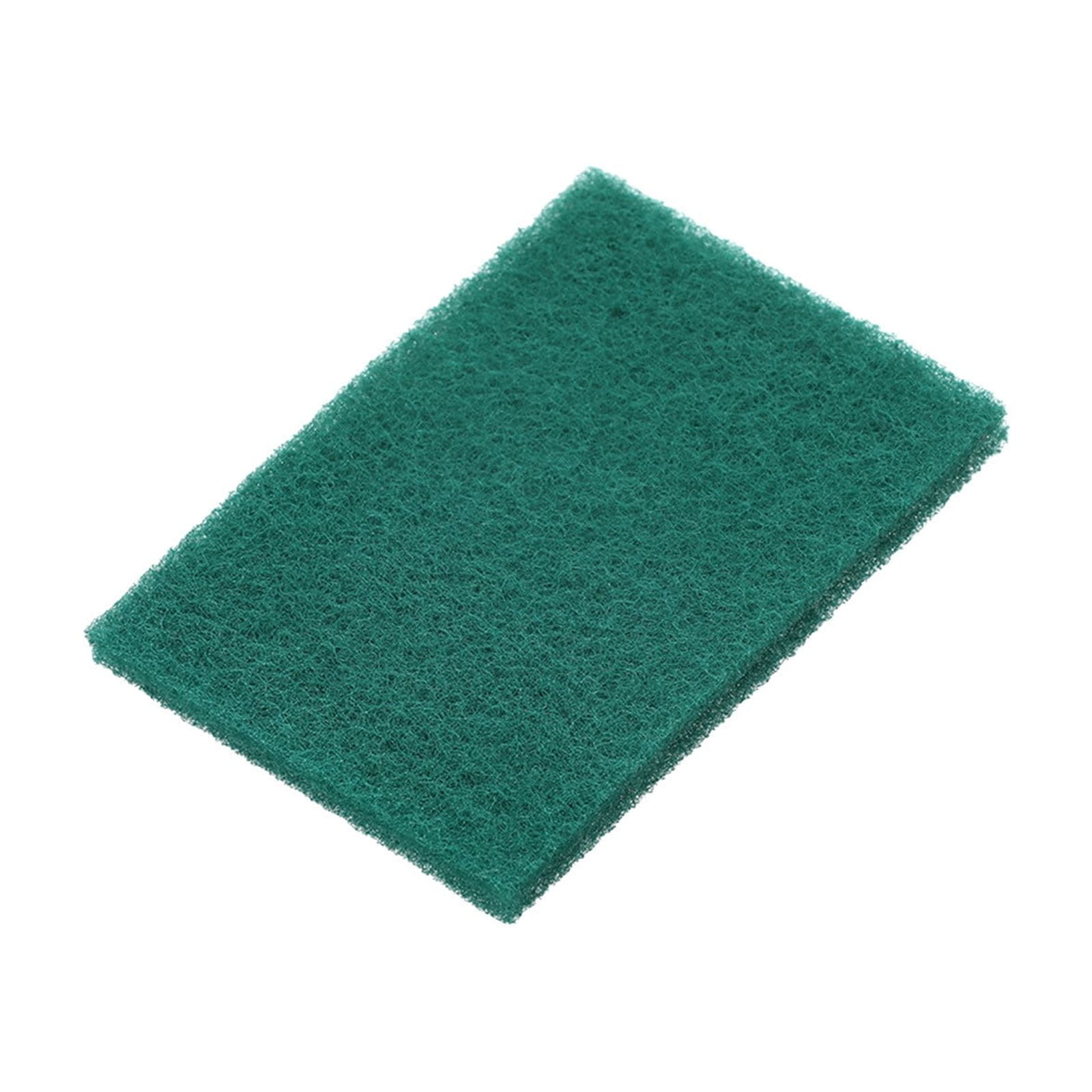geerera 10 Pcs Heavy Duty Scour Pads, Sponge Dish Scrubber Non-Scratch,for Kitchen Pan, Metal Grilland Dish Cleaning Tool