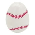 thumbnail image 1 of geerera 12PCS Unfilled Easter Eggs Sports Balls Decorations, Plastic Assorted Soccer Football Baseball Basketball Sports Easter Egg Hunt Kit for Candy Stuffers 2.4x1.6inch, 1 of 5