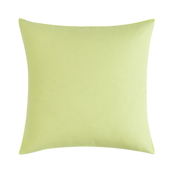 geerera 17.7x17.7 Inch Outdoor Waterproof Solid Color Pillow Cover - Modern Decorative Cushion Case for Patio & Garden