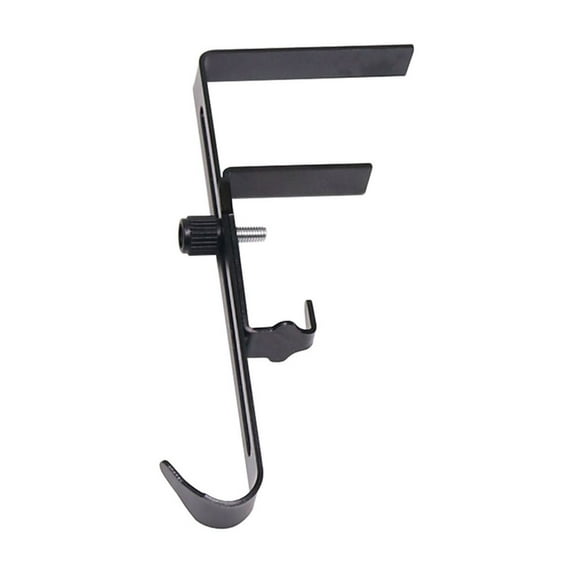 geerera 1pc Adjustable Fireplace Hanger, Heavy Duty Stocking Garland Holder, Brick Clip-On Hook, for Mantle Displays, Secure Hanging, Seasonal Arrangements