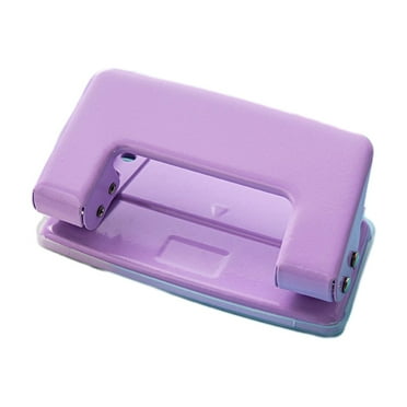 geerera 2 Hole Paper Punch, Metal Hole Puncher, 8 Sheet Punch Capacity Hole Punch, Compact And Portable Size, for Office and Home Supplies