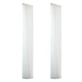 thumbnail image 1 of geerera 2 Panels Sheer Curtain,Colorful Gauze Door And Window Curtains, Glass Gauze Curtains, Transparent Window Screens,Basic Rod Pocket for Bedroom Living Room Kitchen Yard 31x79 Inch, 1 of 4