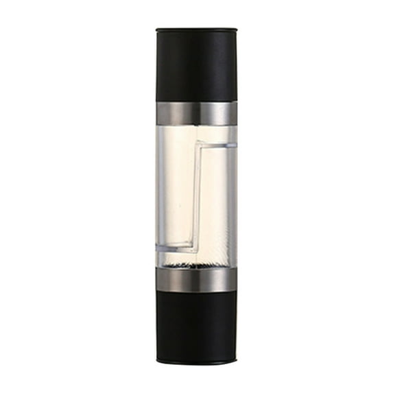 GEERERA 2-in-1 Salt & Pepper Grinder Set, Double Head Grinder, Stainless Steel Manual Grinder