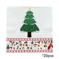thumbnail image 1 of geerera 20 Pcs Christmas Cocktail Napkins, Disposable Napkins for Christmas Party Dinner Table Supplies, 1 of 6