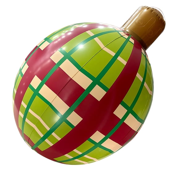 geerera 24.8" Christmas Inflatable Yard Decor, Outdoor Courtyard Inflatable Pendant, Festive Party Decoration, for Lawn Display, Holiday Celebration, Seasonal Ambiance