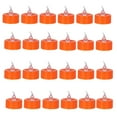 thumbnail image 1 of geerera 24 Pack Tea Lights, Flickering Flameless Tea Lights, Long Lasting Battery Operated Fake Candles, Decoration for Wedding, Halloween and Christmas, 1 of 9