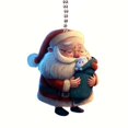 thumbnail image 1 of geerera 2D Acrylic Christmas Tree Pendant, 2025 Holiday Ornament, Santa Hanging Decor, for Christmas Tree, Home Display, Party Decorations, 1 of 4