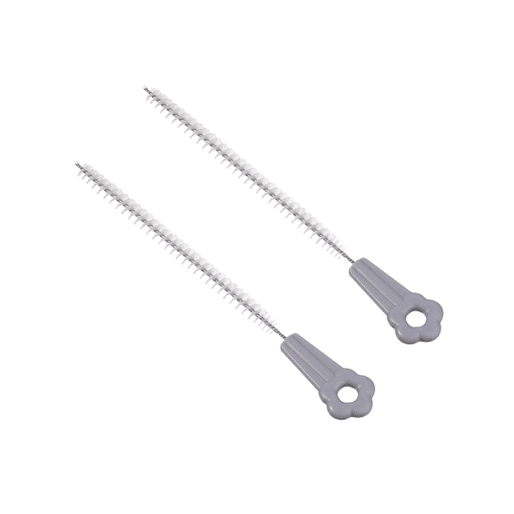 geerera 2PCS Straw Cleaner Brush, Reusable Long Cleaning Brush for Straws on Tumbler, Water Bottle, Sippy Cup, and Pipes, Tubes or Hummingbird Feeders,8 inch