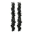 thumbnail image 1 of geerera 2pcs 67 Inch Black Artificial Maple Leaf Garland, Gothic Vine Decor for Autumn Harvest Thanksgiving Christmas Parties, Indoor Outdoor Hanging Decorations, 1 of 5