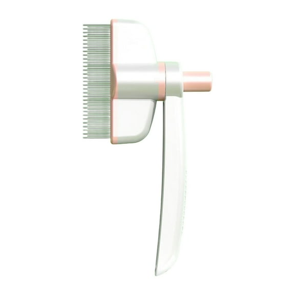 geerera 360° Rotating Pet Comb, Self-Cleaning Design, Flea Removal, for Short/Long Haired Cats, Dogs, Easy Grooming