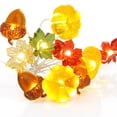 thumbnail image 1 of geerera 39.4 Inch Fall Decorations 3D Fall String Lights, Battery-Operated Pumpkin/Acorn/Maple Leaf Garland, Indoor Decor for Halloween, Thanksgiving, Christmas Parties, 1 of 9