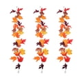 thumbnail image 1 of geerera 3Pcs 39.4 Inch Leaf Garland, Fall Maple Garland,Artificial Hanging Fall Leave Vines Garland Autumn Decor for Thanksgiving Home Wedding Party, 1 of 6