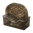 thumbnail image 1 of geerera 4 PCS Plastic Serving Trays With Base For Party Dinner Plates Dishwasher Plastic Plates Reusable Lightweight Plates For Kitchen Or Camping, 1 of 7