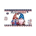 thumbnail image 1 of geerera 4th of July Patriotic Independence Day Welcome Door Mat,USA Flag Welcome Entry Mat,Easy To Clean Non-Slip Washable Entry Rug For Outdoor And Indoor Uses, 1 of 6