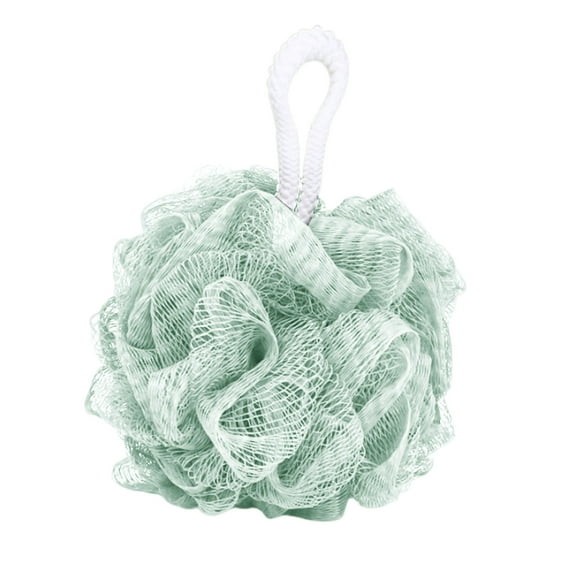 geerera 50g Large Loofah Shower Sponge, Gentle Body Back Scrubber, Soft Mesh Shower Puffs Exfoliating Loofa for Women & Men, Bath Accessories Cleaning Tool