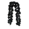 thumbnail image 1 of geerera 69 Inch Black Leaf Garland, Black Fall Maple Garland,Artificial Hanging Fall Leave Vines Garland Autumn Decor for Thanksgiving Home Wedding Party, 1 of 6