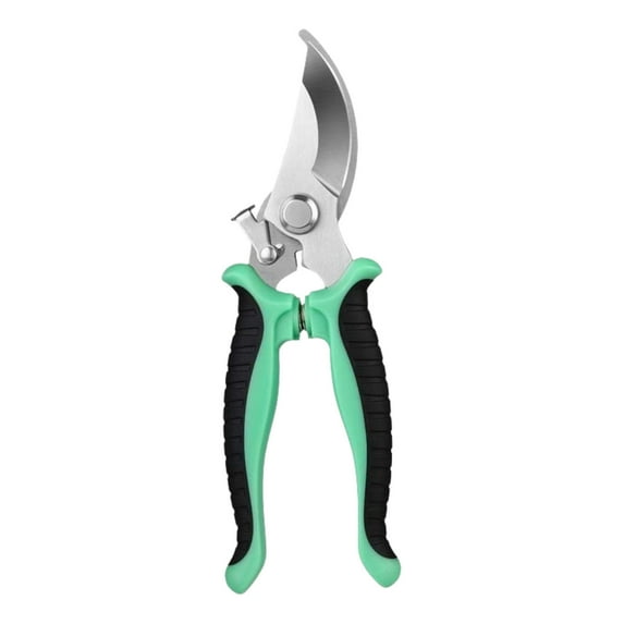 geerera 7.5 Inch Sharp Bypass Pruning Shears - Garden Clippers for Trees, Plants & Bonsai, Ergonomic Hand Pruner with Steel Blades, Lightweight Trimming Scissors