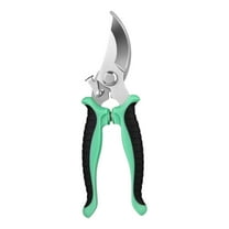 geerera 7.5 Inch Sharp Bypass Pruning Shears - Garden Clippers for Trees, Plants & Bonsai, Ergonomic Hand Pruner with Steel Blades, Lightweight Trimming Scissors