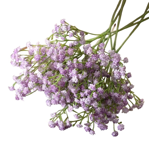 geerera Artificial Baby's Breath Flowers, 2-Pack Fake Gypsophila Stems, for Wedding Bouquet, Party Floral Arrangement
