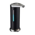thumbnail image 1 of geerera Automatic Soap Dispenser,Touchless Soap Dispenser,Hand Soap Dispenser,Stainless Steel,Water-Resistant,Low Battery Consumption Dish Soap Dispenser Kitchen Bathroom 8inch, 1 of 7