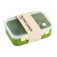 thumbnail image 1 of geerera Bento Box, Wheats Straw Lunch Box,Leak-Proof BPA-Free Lightweight and Easy Open, Food Container for Office, Work, Picnic, 1 of 6