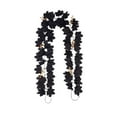 thumbnail image 1 of geerera Black Artificial Maple Leaf Garland, Fall Vine with Flowers for Decor, Indoor Outdoor Hanging Ornaments for Mantle, Wall, Backdrop & Party Decorations, 1 of 6